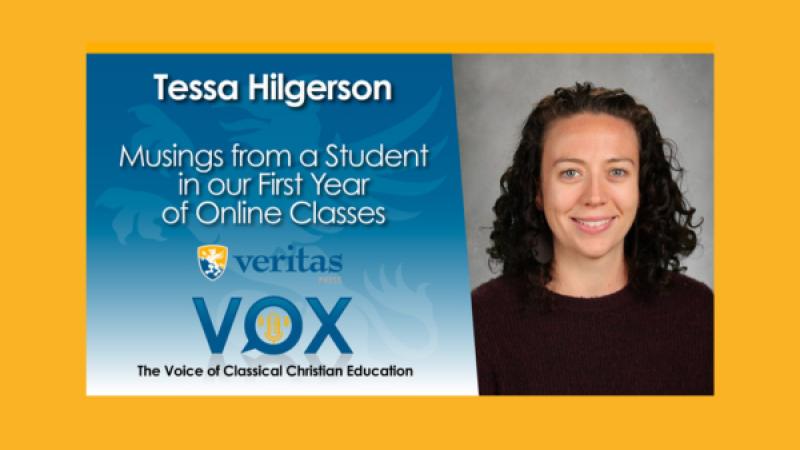 Musings from a Student in our First Year of Online Classes