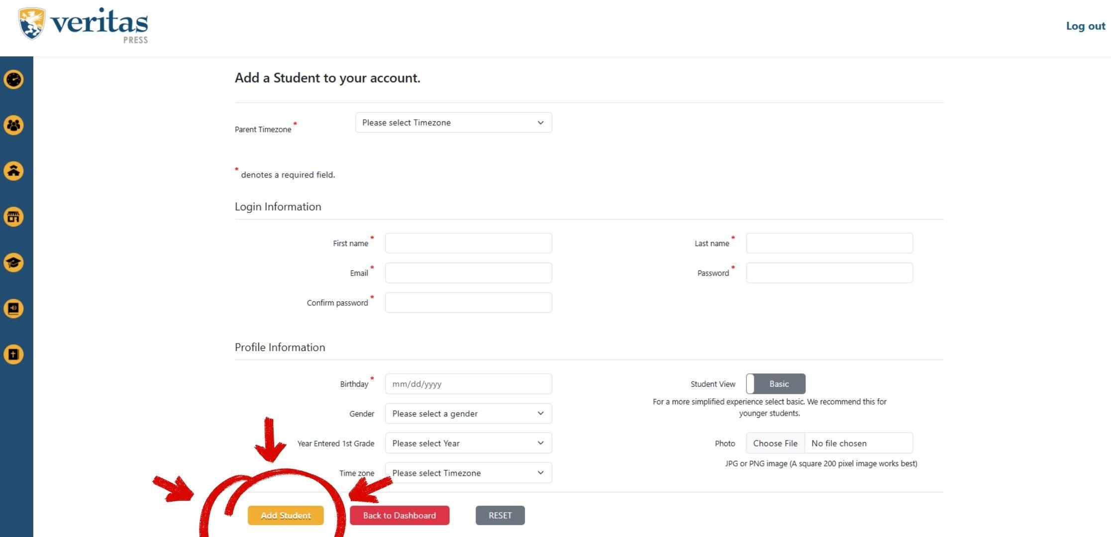 Step 2: Create Student