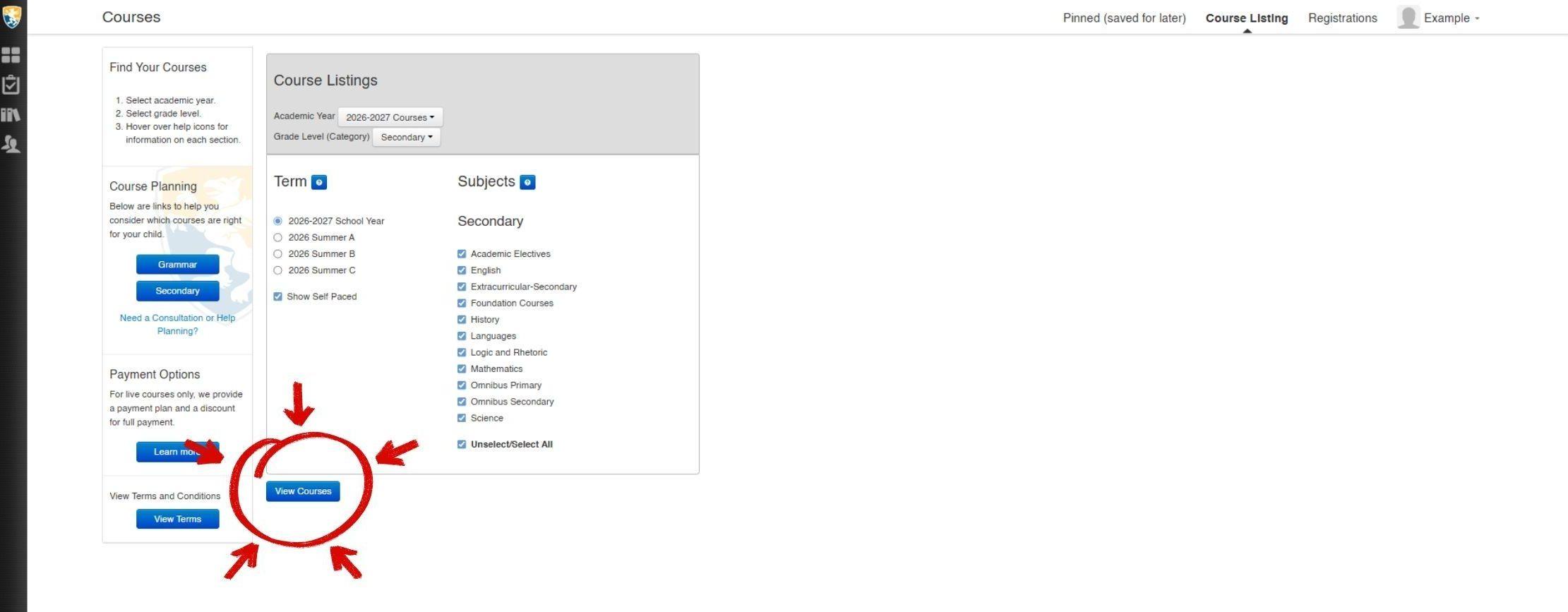 Browse the Catalog