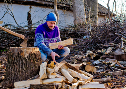 Chop Your Own Wood and It Will Warm You Twice