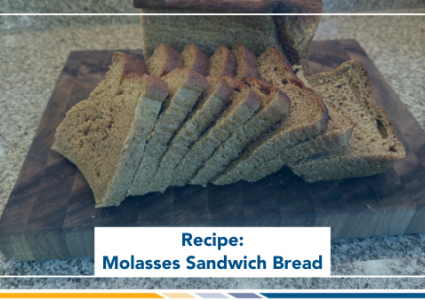 Recipe: Molasses Sandwich Bread
