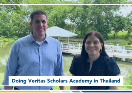 Doing Veritas Scholars Academy in Thailand