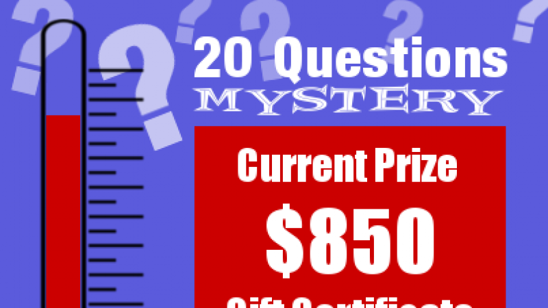20 Questions Mystery - Round 4