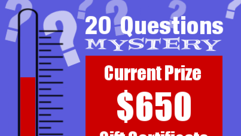 20 Questions Mystery - Round 8