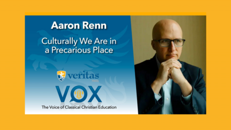 Culturally We Are in a Precarious Place | Aaron Renn | Veritas Vox