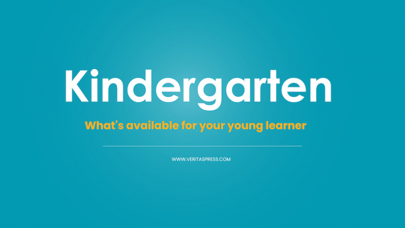 Starting out Homeschooling? What’s available for your Kindergartener!