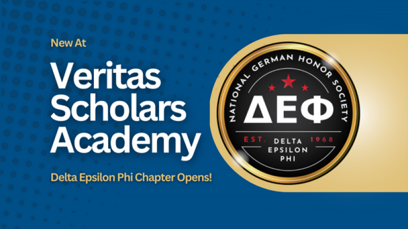 Veritas establishes chapter of Delta Epsilon Phi (ΔΕΦ), National German Honor Society