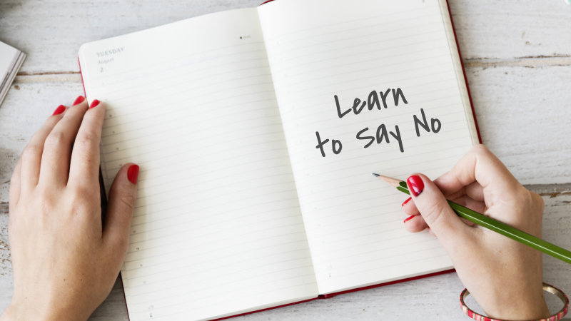 Learning to Say “No”