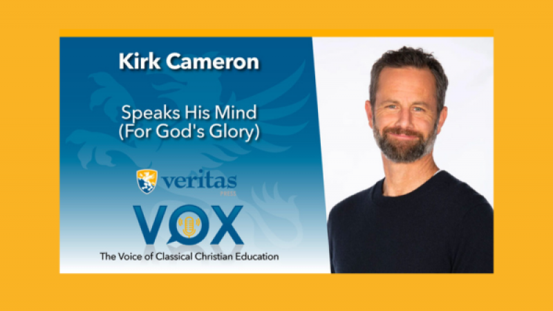 Kirk Cameron Speaks His Mind (For God's Glory)