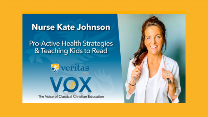 Pro-Active Health Strategies & Teaching Kids to Read | Nurse Kate Johnson