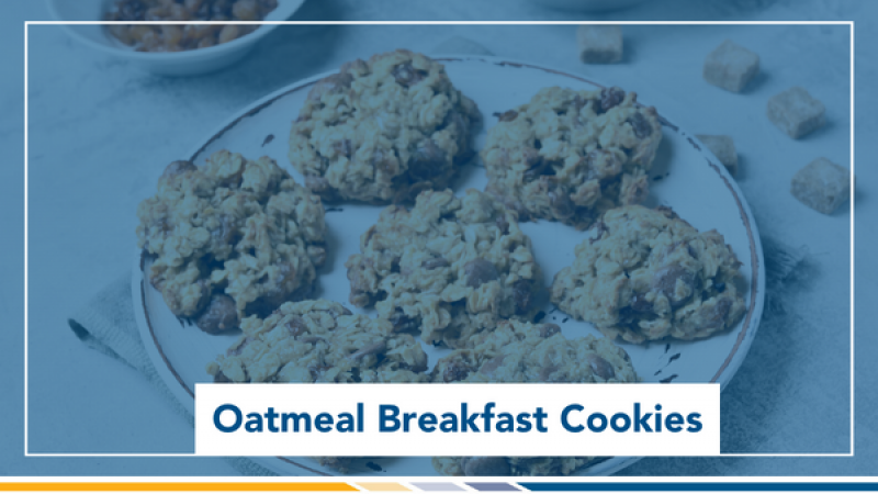 Recipe: Healthy Oatmeal Breakfast Cookies