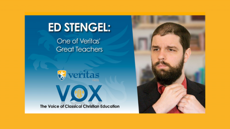 Ed Stengel: One of Veritas' Great Teachers