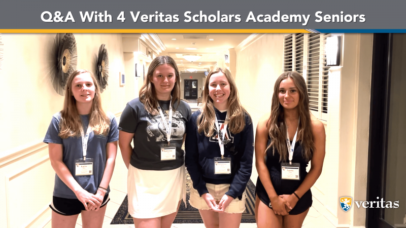 Q & A With 4 Veritas Scholars Academy Seniors