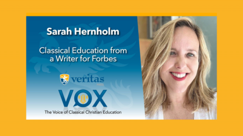 Classical Education from a Writer for Forbes | Sarah Hernholm