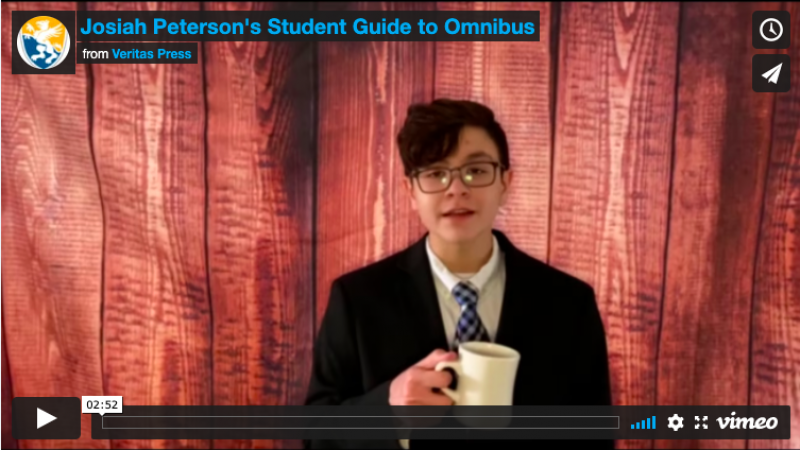 In the Classroom: Josiah Peterson's Student Guide to Omnibus