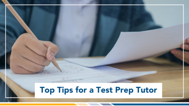 Top Tips for a Test Prep Tutor | Jean Burk