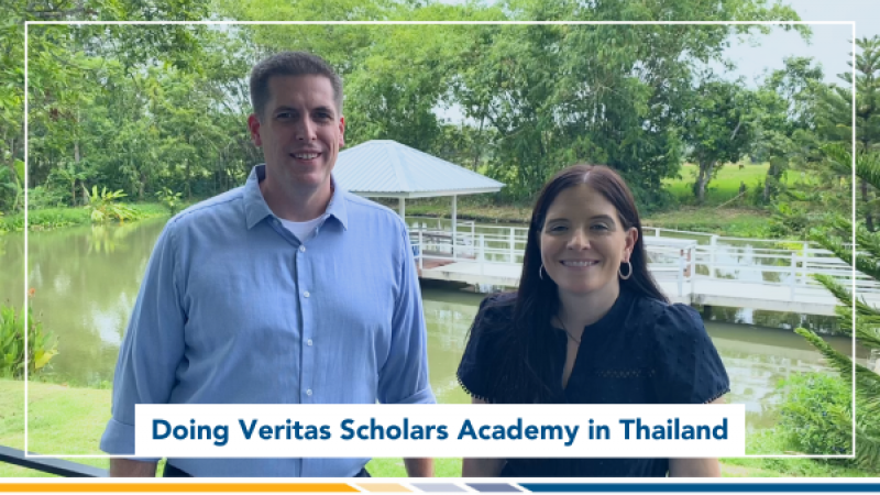 Doing Veritas Scholars Academy in Thailand