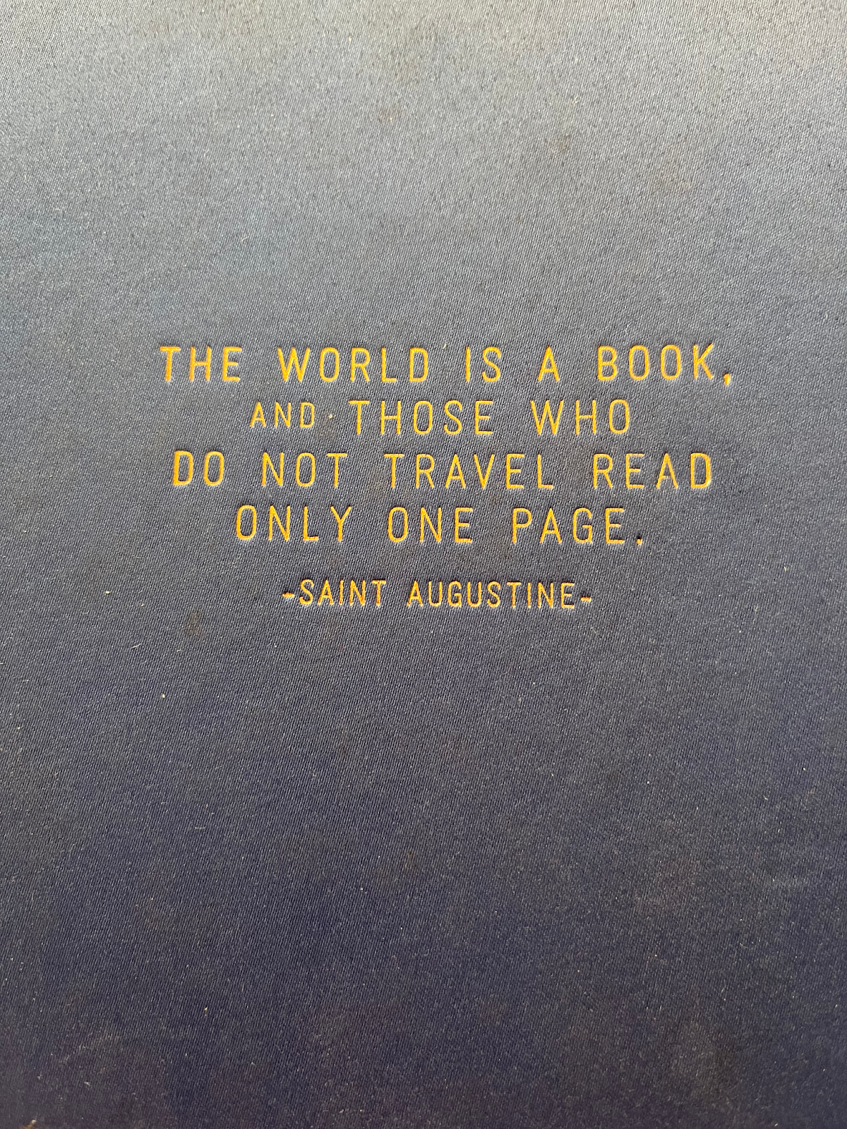 Augustine Quote