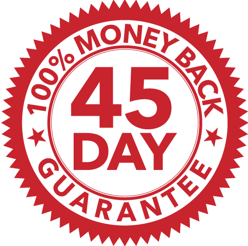 Rhetoric Self-Paced Courses 45 day guarantee badge